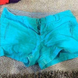 Teal size 4 shorts